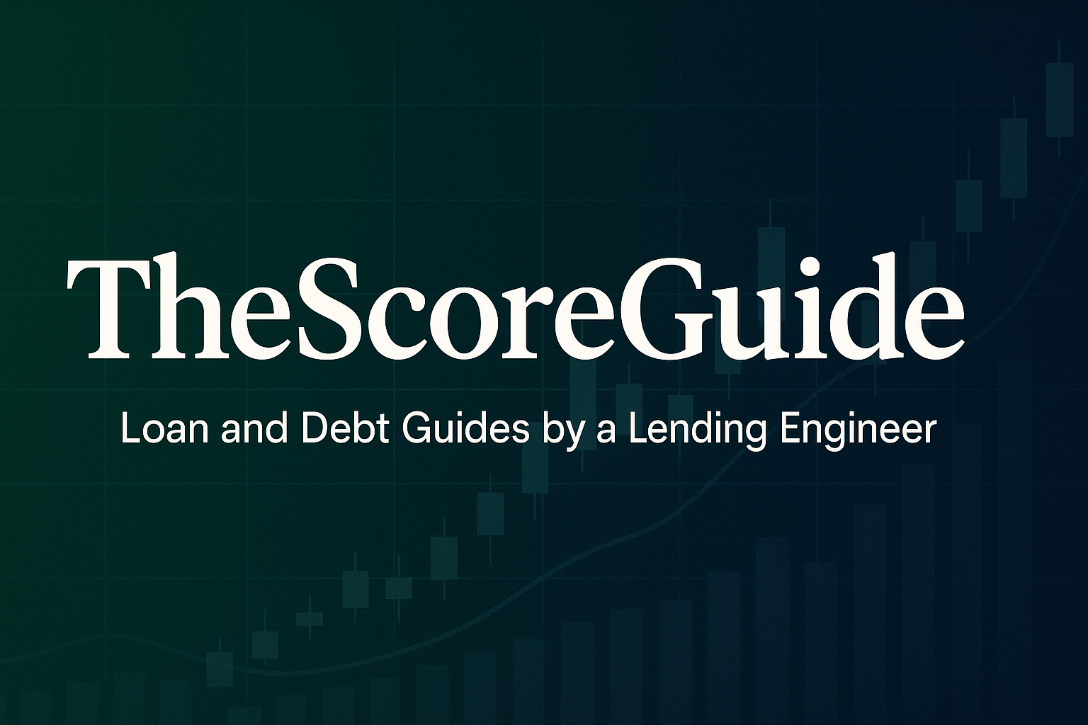 TheScoreGuide showcasing How lending and underwriting works, Personal loans, Mortgages and homebuying
